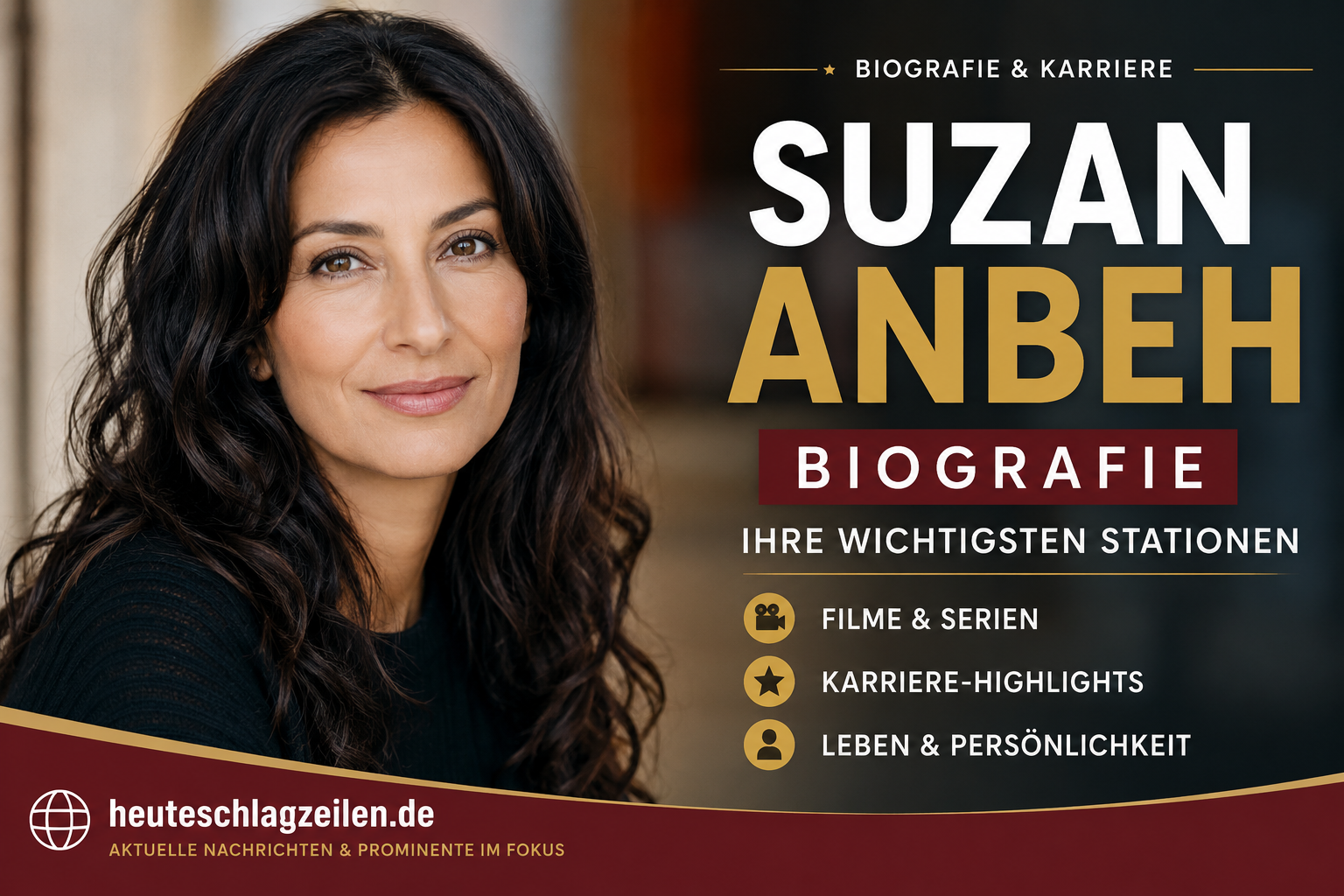 Suzan Anbeh Biografie