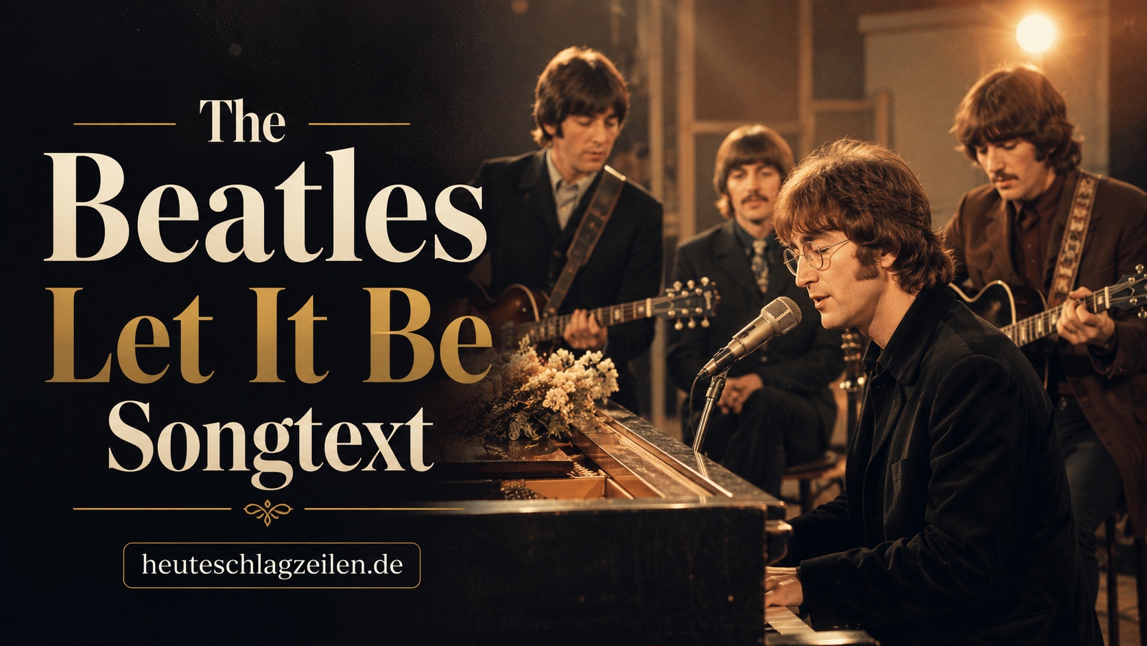 The Beatles Let It Be Songtext