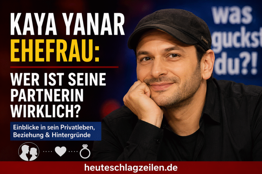 Kaya Yanar Ehefrau